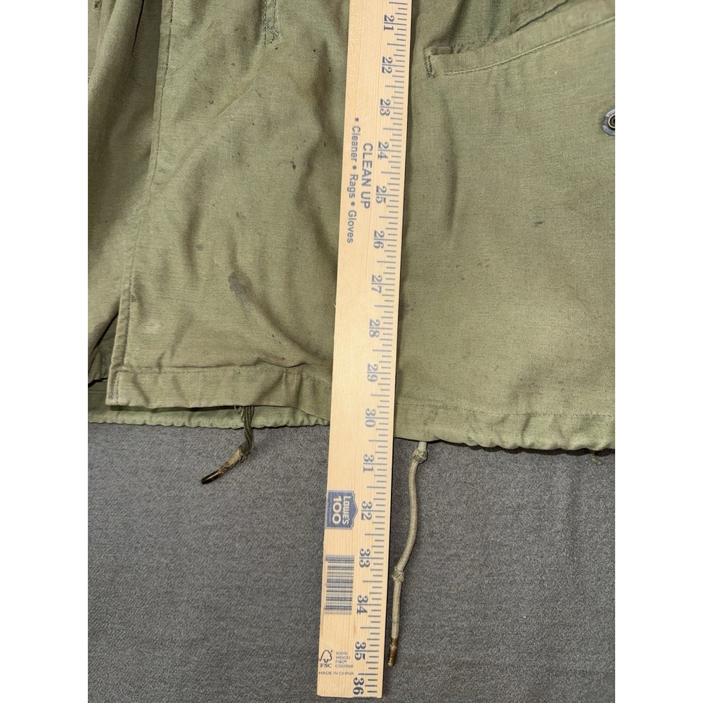 Vintage 70s US Army M-65 Field Jacket John Ownbey Co Inc Mens Medium Regular - Picture 7 of 9